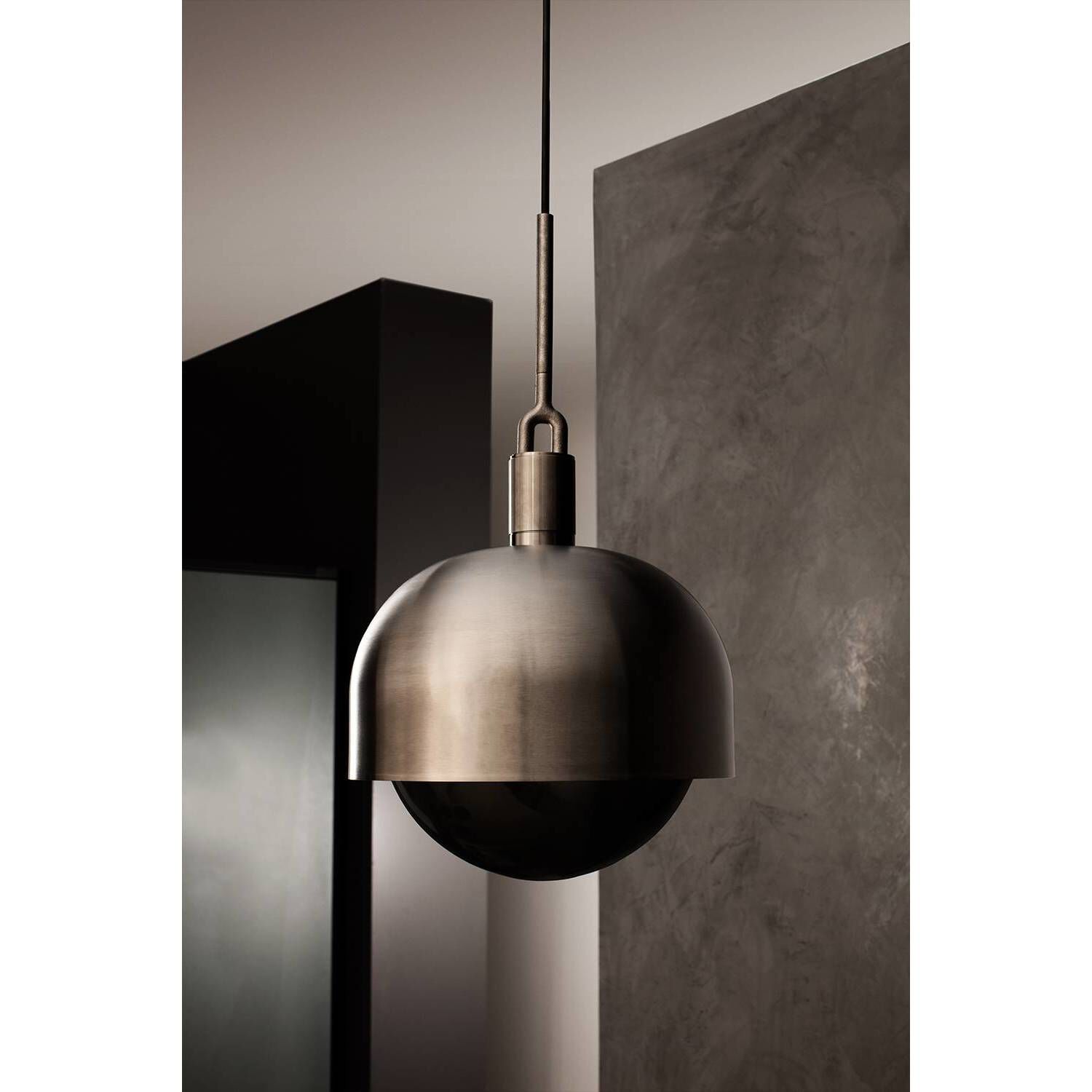 Forked LED 13.39 inch Steel Pendant Ceiling Light