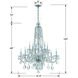 Traditional Crystal 12 Light 37.5 inch Polished Chrome Chandelier Ceiling Light in Clear Spectra