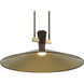 Tenon LED Lacquered Bronze Pendant Ceiling Light