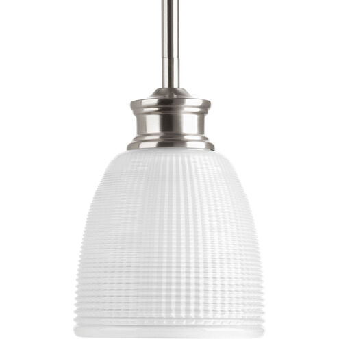 Lucky 1 Light 5 inch Brushed Nickel Mini-Pendant Ceiling Light