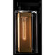 Polaris 1 Light 13.9 inch Coastal Black and Coastal Gold Outdoor Sconce in Coastal Black/Coastal Gold, Medium
