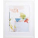 Jigsaw Pink and Green and Blue and Yellow Framed Art