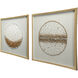 Carina Gold and Silver Shadow Boxes