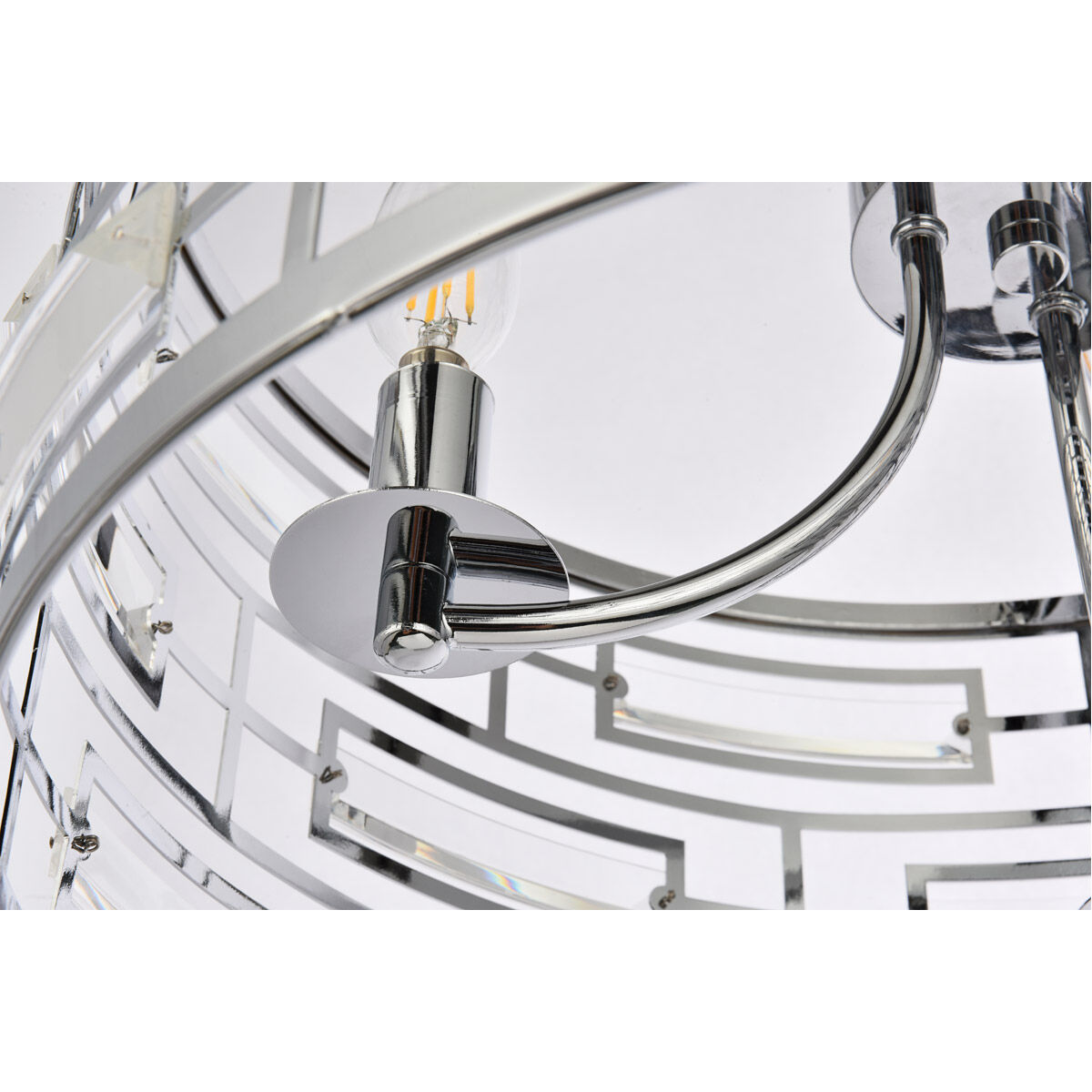 Kennedy 3 Light 17 inch Chrome Pendant Ceiling Light