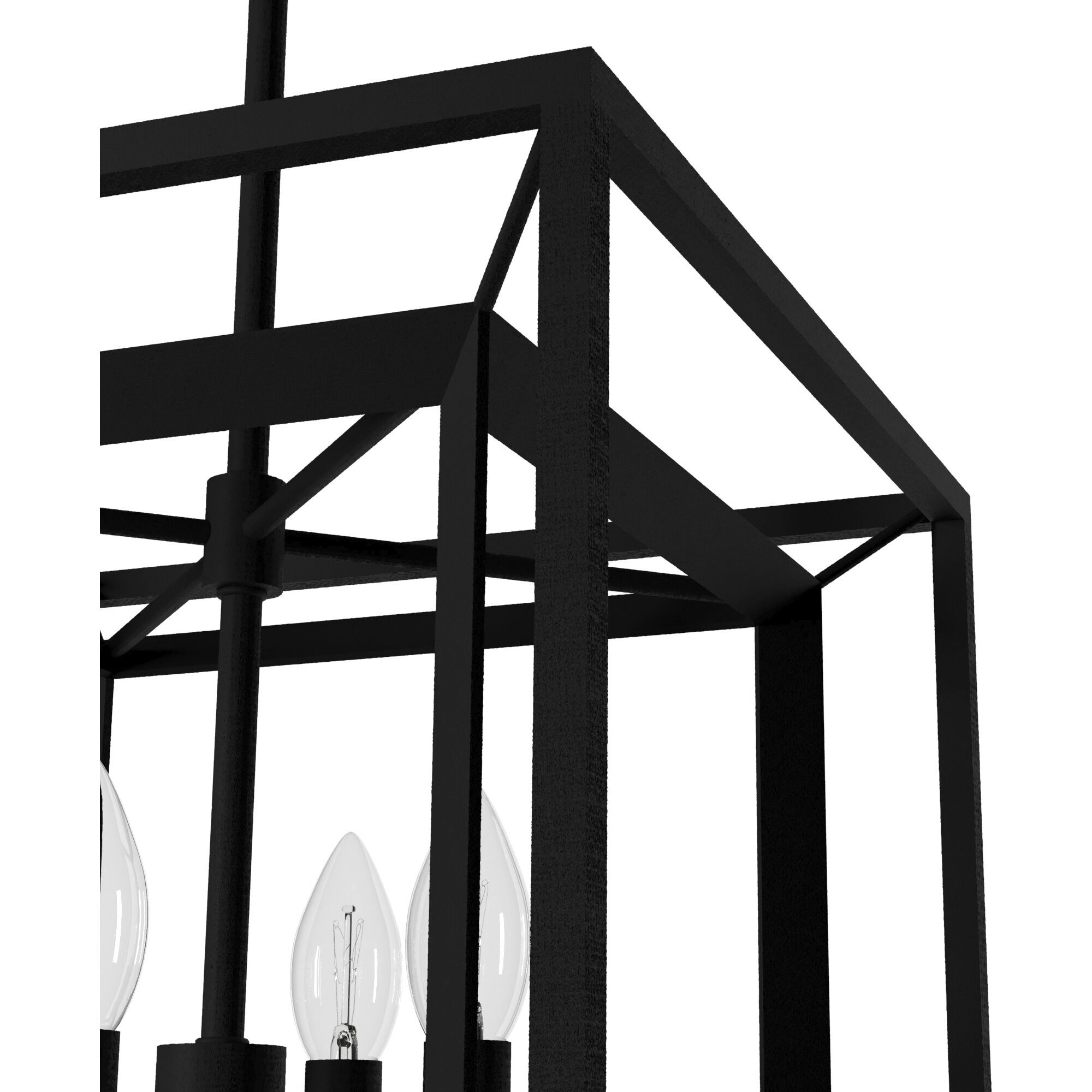 Doherty 4 Light 15 inch Natural Iron Chandelier Ceiling Light