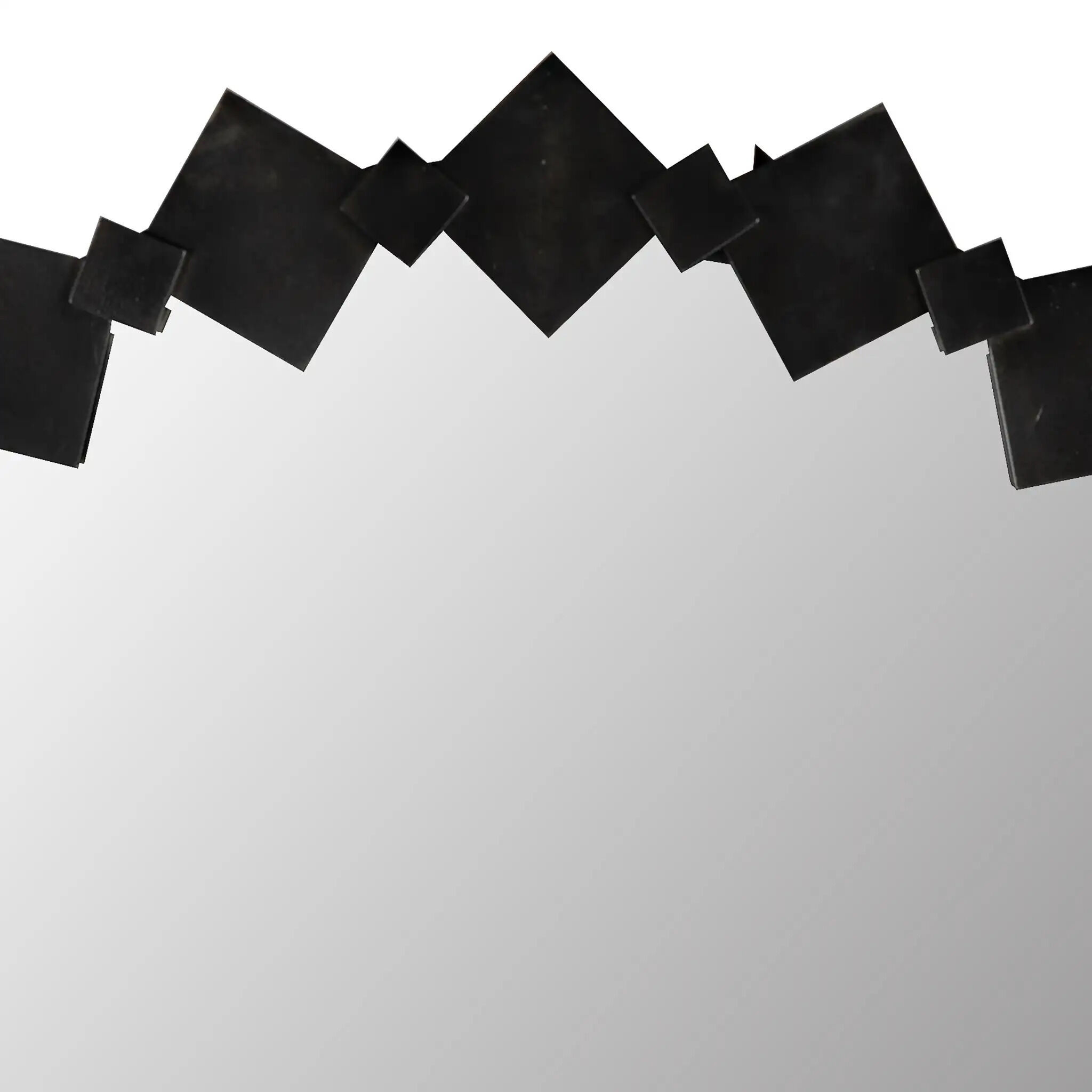 Aya 79 X 40 inch Unfinished Industrial Steel Mirror