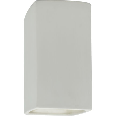 Ambiance Rectangle LED 5.25 inch Bisque ADA Wall Sconce Wall Light, Small