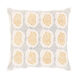 Magdalena 22 X 22 inch Beige/Mustard/Navy/Peach Pillow Kit, Square