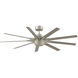 Odyn Custom Brushed Nickel Fan Motor, Blades Sold Separately