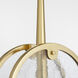Alton 1 Light 12 inch Aged Brass Pendant Ceiling Light