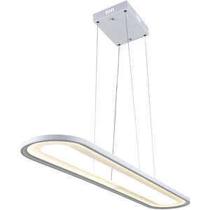 Capel LED 50 inch White Island/Pool Table Ceiling Light