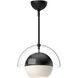 Alora Mood Lucy Pendant Ceiling Light in Matte Black