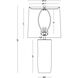 Felicia 24 inch 150.00 watt Table Lamp Portable Light
