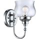 Daphne Wall Sconce Wall Light in Chrome