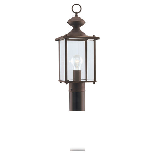 Jamestowne 1 Light 17.25 inch Antique Bronze Outdoor Post Lantern