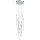 Motif Multi Pendant Ceiling Light in Chrome