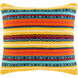 Toluca 20 X 20 inch Beige/Bright Yellow/Bright Orange/Aqua/Black Pillow Cover, Square