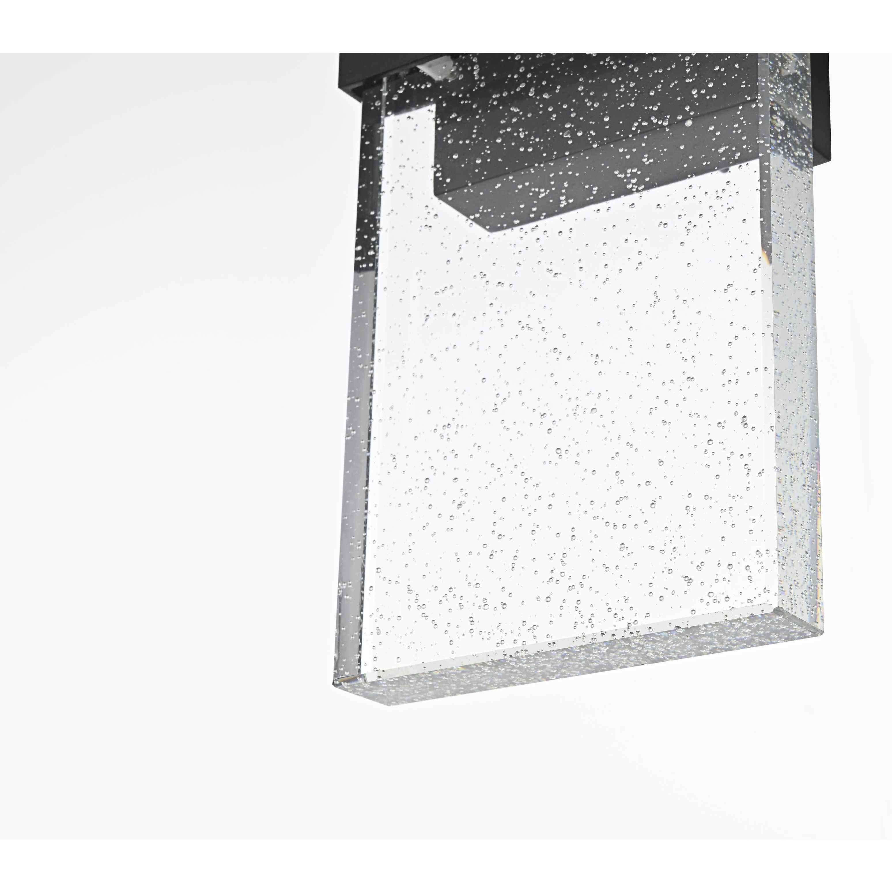 Ronin 1 Light 11 inch Black Outdoor Wall Sconce