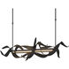 Folio LED 37.8 inch Black Pendant Ceiling Light