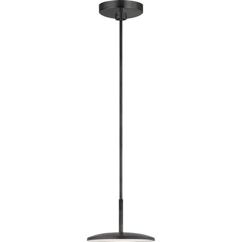 Peter Bristol Dot LED 9.5 inch Matte Black Pendant Ceiling Light in Matte Bronze