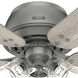 Shady Grove 52 inch Matte Silver with Light Gray Oak/Warm Grey Oak Blades Ceiling Fan