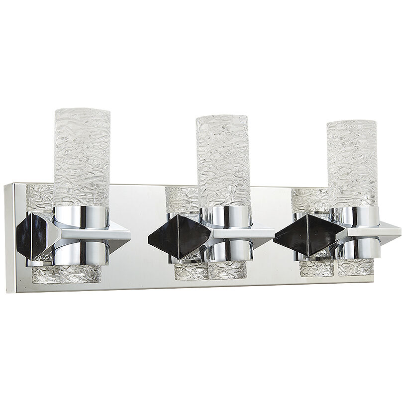 Krypton LED 18.9 inch Chrome Bath Vanity Light Wall Light