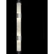 Bond Wall Sconce Wall Light in Silver, Bahama Sand Studio Glass