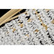 Rubina 6 Light 30 inch Burnished Gold Chandelier Ceiling Light