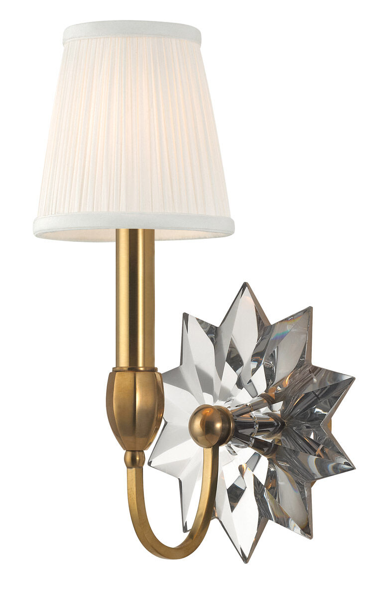 Barton 1 Light 7.5 inch Aged Brass Wall Sconce Wall Light
