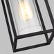Vado 1 Light 6.38 inch Black Outdoor Pendant Lantern