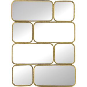 Keeley 32 X 24 inch Gold Wall Mirror