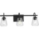 Martenne 3 Light 24.00 inch Bathroom Vanity Light