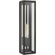 Chapman & Myers Fresno LED 22 inch Aged Iron Outdoor Wall Lantern, Large