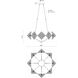 Cairo 8 Light 30 inch Vintage Brass Chandelier Ceiling Light