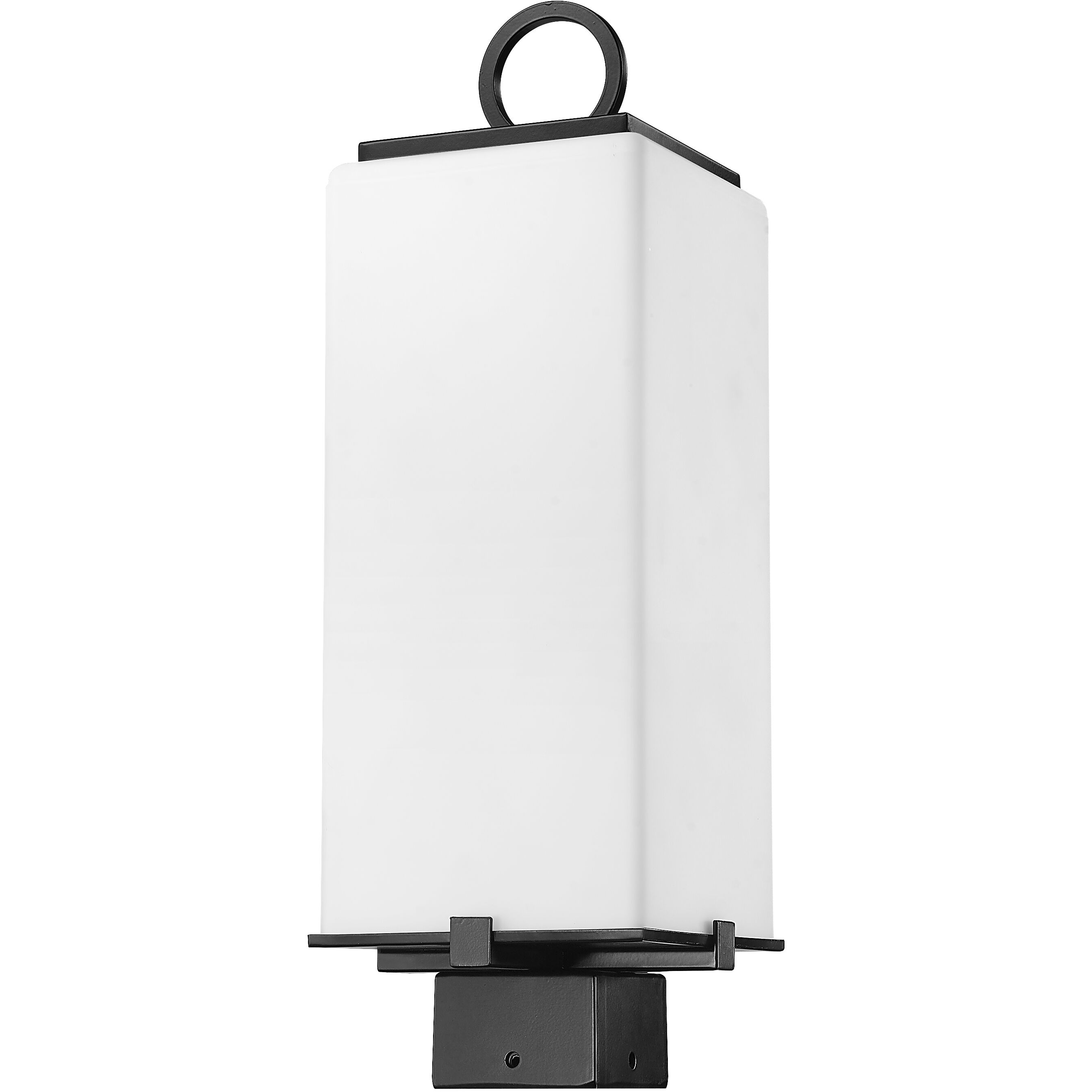 Sana 2 Light 20 inch Black Outdoor Post Mount Fixture