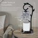 Ivy 14.75 inch 50 watt Black Candlewarmer Lamp Portable Light, Simplee Adesso
