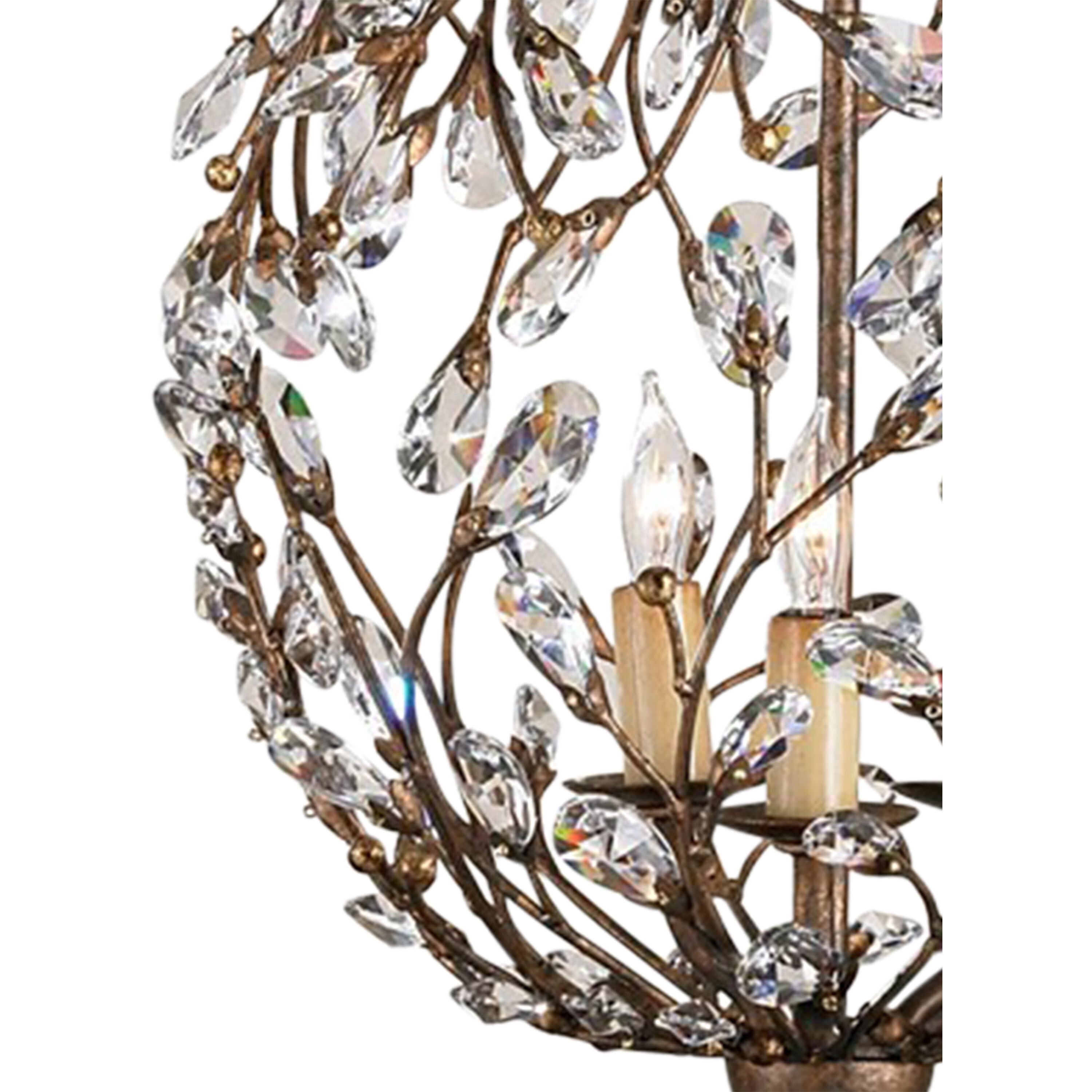 Crystal bud chandelier store