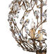 Crystal Bud 3 Light 13 inch Cupertino Chandelier Ceiling Light
