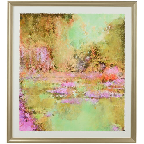 Monet's Garden 47 X 43 inch Print