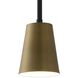 Brace 1 Light 5 inch Matte Black Wall Sconce Wall Light