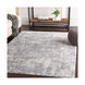 Mirth 35 X 24 inch Charcoal/Light Gray/Ivory/Medium Gray Rugs, Rectangle