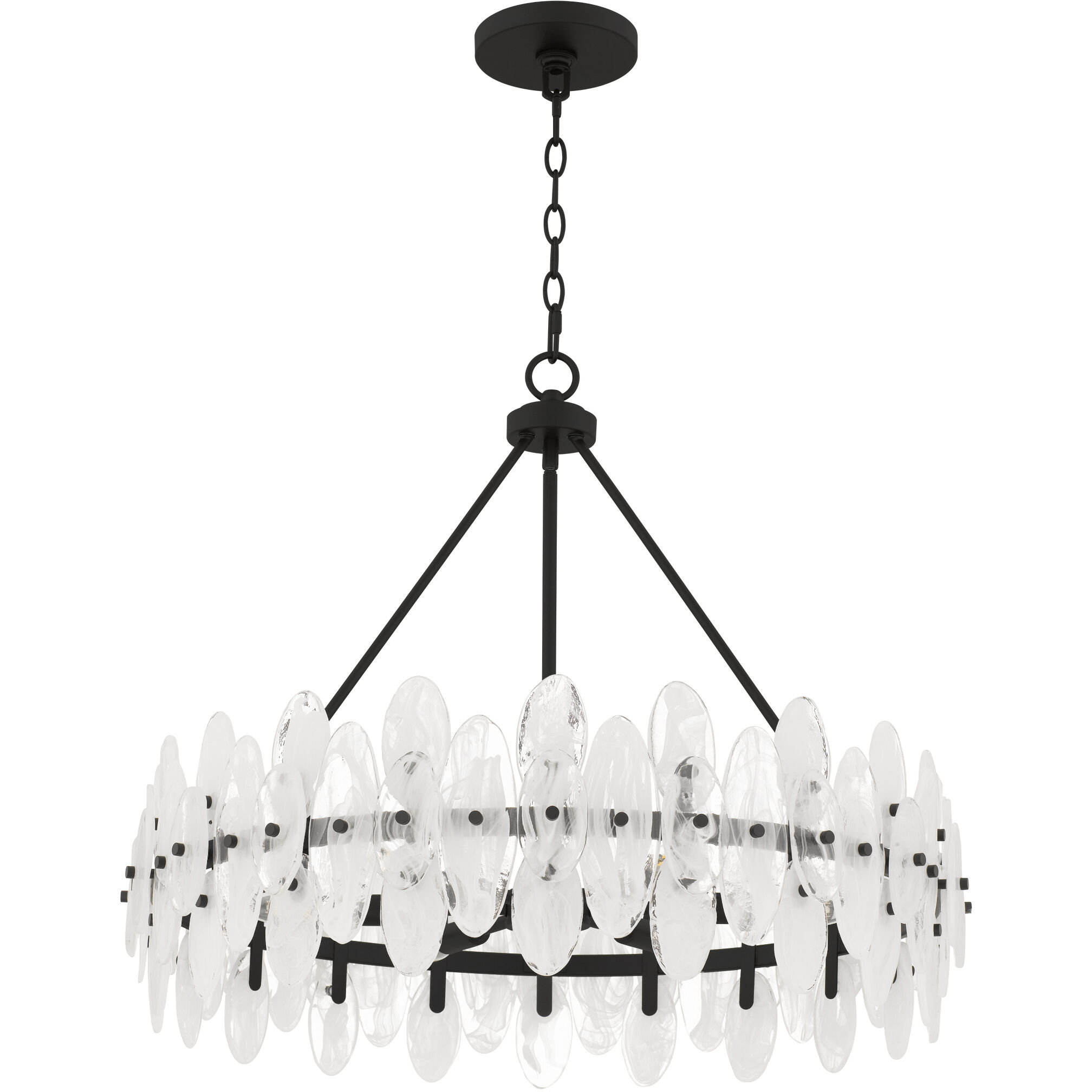 Abigail Pendant Ceiling Light in Matte Black