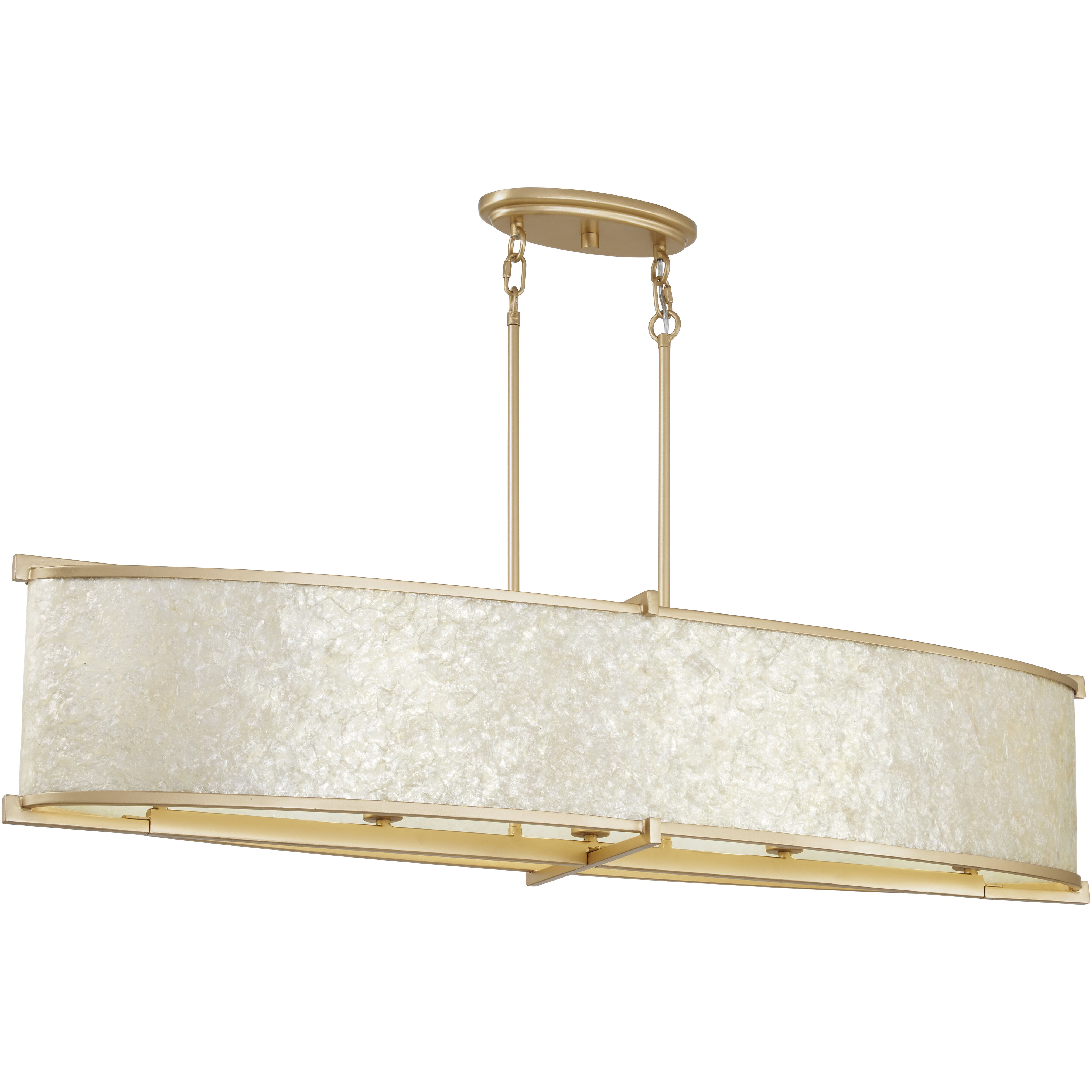 Sommers Bend 5 Light 48 inch Fawn Gold Island Chandelier Ceiling Light