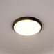 Gabi LED 12 inch Matte Black Flush Mount Ceiling Light