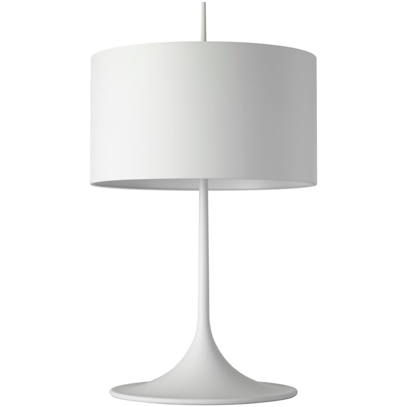 Barbara Barry Spinet 26.25 inch 6.5 watt Matte White Modern Trumpet Table Lamp Portable Light