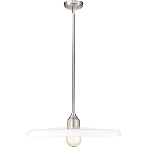 Paloma 1 Light 24 inch Brushed Nickel Pendant Ceiling Light