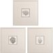 Waterside Collection Gray Framed Art