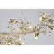 Canada 20 Light 16 inch Gold Chandelier Ceiling Light