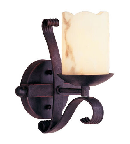 San Antonio 1 Light 8 inch Black Wall Sconce Wall Light 