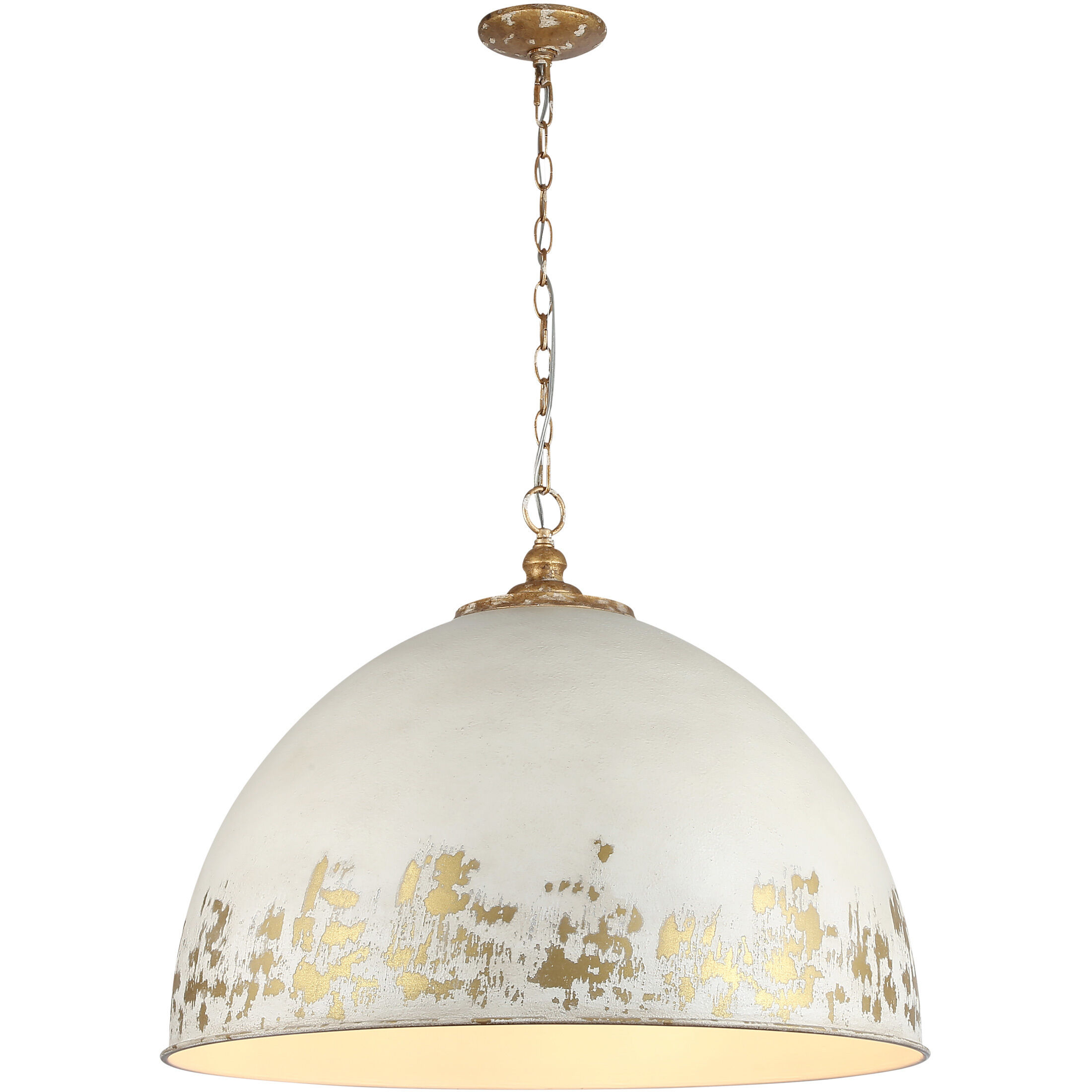 Alison Pendant Ceiling Light in Antique Ivory